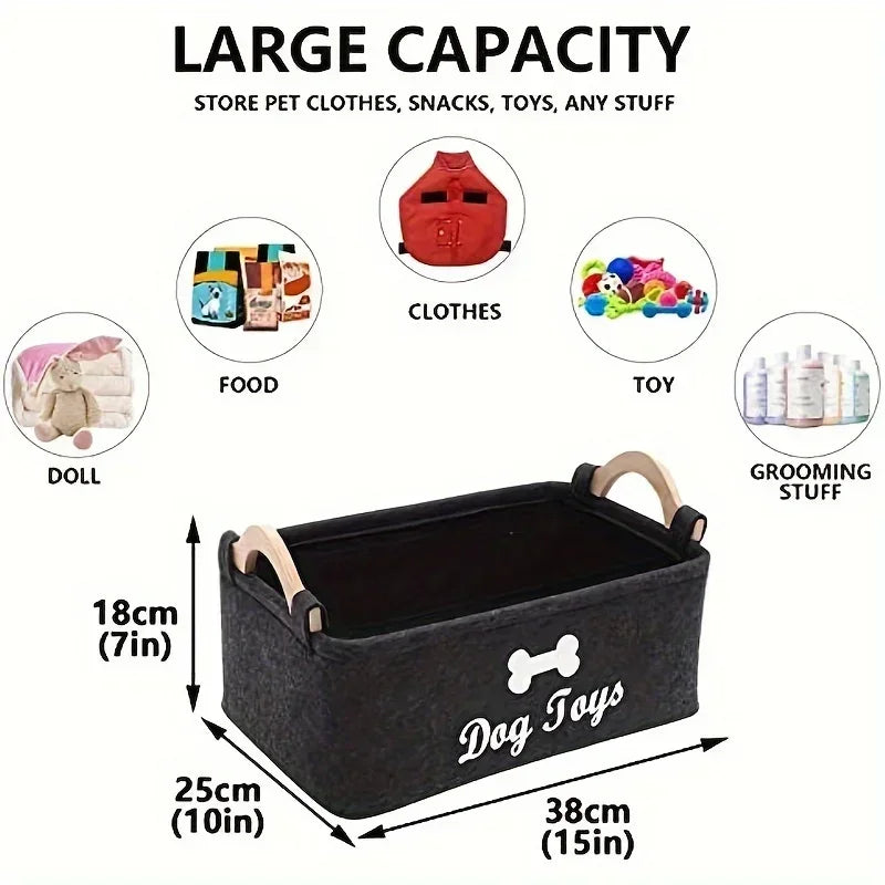 TidyPet Felt Toy Box